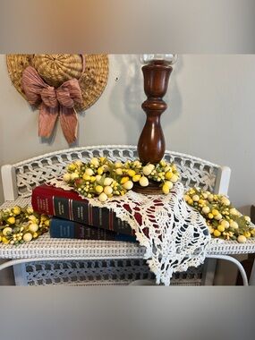 Country berries candle rings Napkin rings set of 6
